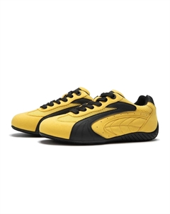 Низкие повседневные кроссовки унисекс желтые, цвет Yellow 15 mins