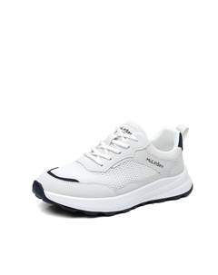 Мужские белые кеды низкие, цвет White Mulinsen