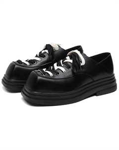 Мужские повседневные кожаные туфли черные с увеличенной высотой, цвет Black Height Increasing Weishibangwei