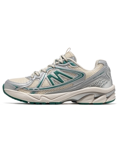 Мужские низкие беговые кроссовки светло-бежевый белый/гусиная зелень, цвет Light Beige White/Gos Green Camel