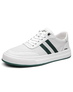 Мужские низкие скейтерские кеды белые, цвет White King jinmai