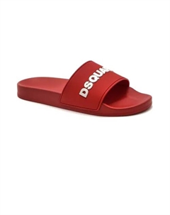 Тапочки, красный Dsquared2