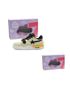 Низкие скейтерские кроссовки унисекс бежево-черные, цвет Beige Black 7 sevfun