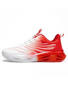 Повседневные мужские кроссовки низкие белые черно-белые сине-белые красно-белые, цвет White Red Tonybear