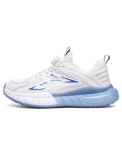 Унисекс кроссовки низкие бело-синие/черно-бело-синие, цвет White Blue Tonybear