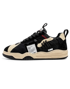 Мужские лоу-топ скейтборд кроссовки черные, цвет Black Fcmm