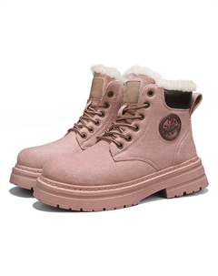 Унисекс уличные ботинки хаки с розовой бархатной подкладкой, цвет Pink (Velvet-Lined) Warrior