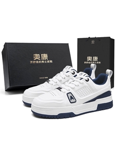 Кроссовки Air Force One Series Low Top для скейтбординга мужские - фантомно-серые с носками O'Connor Brand*1 пара, цвет Phantom Gray-O'Connor Brand Socks*1 Pair Aokang