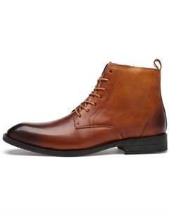 Мужские берцы светло-коричневые Martin Boot 3 см, цвет Light Brown Ximo bull