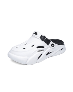 Клоги унисекс бело-черные, цвет White Black Trespass