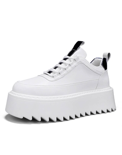 Мужские скейтерские кроссовки бело-синие, цвет White Blue Tonybear