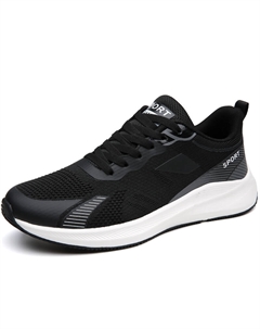 Мужские устойчивые к истиранию низкие кроссовки для бега черные, цвет Black Tonybear