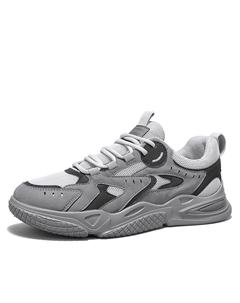 Серые мужские низкие повседневные туфли с устойчивостью к истиранию, цвет Gray Tonybear