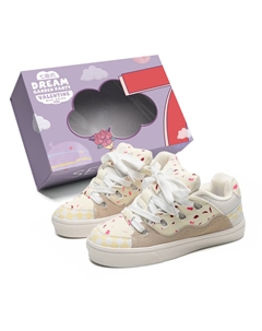 Износостойкие и легкие низкие скейтерские кроссовки унисекс Cranberry, цвет Cranberry 7 sevfun