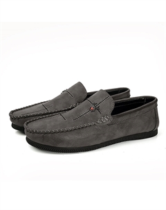 Мокасины мужские серые, цвет Gray Kupe