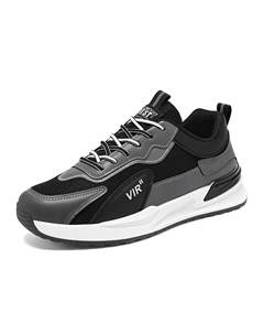 Скользоустойчивые износостойкие мужские низкие кеды повседневные - черные, цвет Black Tonybear