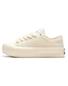 Кроссовки унисекс низкие светло-серые/черные/темно-коричневые/экрю/розовые - экрю, цвет Ecru Excelsior