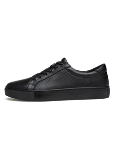 Мужские лоу-топ скейтбордские кеды Cut-Out Black, цвет Cut-Out Black[Leather Shoe Size: Athletic Shoes 41 = Size 40 in This Model] Mulinsen