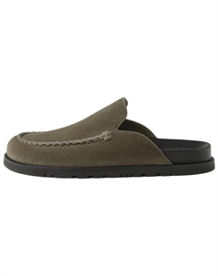 HERMES Закрытые тапочки для мужчин слоновая кость Hermès