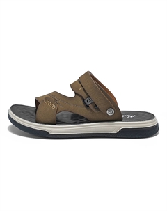 Пляжные сандалии мужские серо-коричневые, цвет Brown Mulinsen