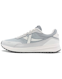 Износостойкие и легкие мужские низкие кэжуал кроссовки серо-белые, цвет Gray White Xtep