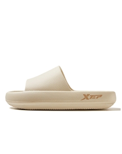 Скользостойкие износостойкие антибактериальные шлепанцы унисекс бежевый хаки, цвет Beige Khaki Xtep