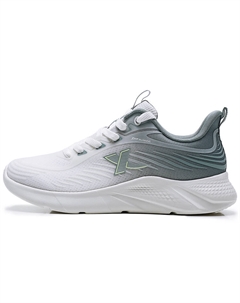 Амортизирующие дышащие легкие низкие кроссовки мужские бело-серые Sail White/Cat-Eye Gray, цвет Sail White/Cat-Eye Gray Xtep