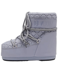 Унисекс короткие зимние ботинки серые, цвет Gray Moon boot