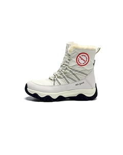 Мужские зимние ботинки черные бежевые бежевые, цвет Beige Hla