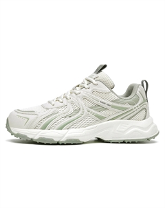 Модные массивные кроссовки Play Series с противоскользящей подошвой, износостойкие и ударопрочные, низкие, мужские, бежево-зеленые, цвет Beige Green[Standard Sports Shoe Size] Aokang