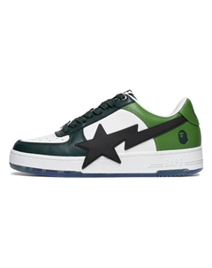 Скользоустойчивые мужские скейтерские кеды низкие Green GRX, цвет Green GRX A bathing ape®
