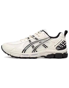 Гелевые кроссовки Kahana 8 с устойчивостью к истиранию мужские низкие бежевые - бежевый/черный, цвет Ecru/Black Asics