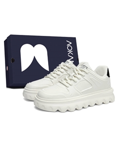 Модные повседневные низкие кроссовки серии Play для мужчин с эффектом увеличения роста износостойкие легкие в коробке белый цвет, цвет White[Standard Sports Shoe Size] Aokang