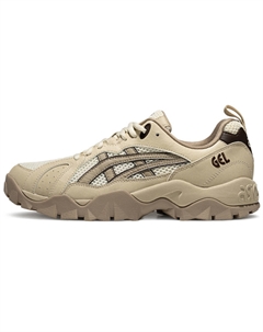 Грубые гелевые кроссовки лоу-топ унисекс коричневые - коричневый+шоппер, цвет Brown+Shopping Bag Asics