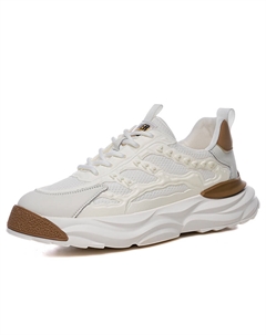 Износостойкие мужские низкие кеды белые, цвет White Tonybear