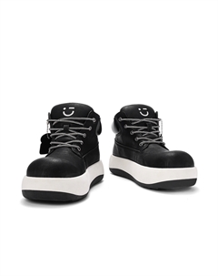 Кроссовки Mid Top Casual Unisex черные Obsidian, цвет Obsidian Miniso