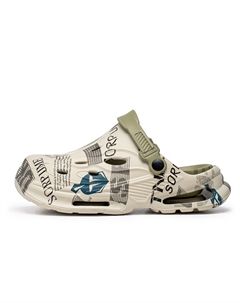 Клоги мужские зелёные, цвет Green Fcmm