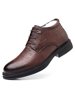 Мужские повседневные туфли черно-коричневые с мягкой подкладкой, цвет Brown Padded Mulinsen