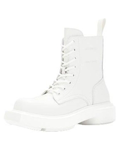 Белые унисекс короткие ботинки Martin, цвет White Choco concert