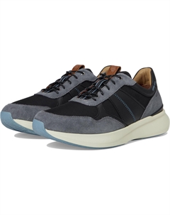Кроссовки Xc Declan Jogger, цвет Gray Waterproof Suede/Black Waterproof Full Grain Johnston & murphy