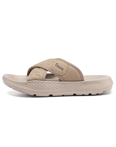 Тихие тапочки-шлепанцы мужские абрикос, цвет Apricot 15 mins