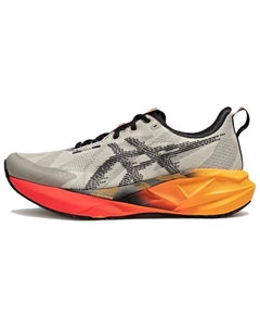 Новабласт 5 устойчивые к истиранию дышащие беговые кроссовки мужские бежево-черные, цвет Beige Black Asics