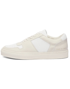 Низкие кеды для скейтбординга мужские серо-белые Common projects