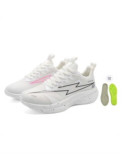 Кроссовки унисекс низкие бело-синие асимметричные с латексной стелькой, цвет White Blue Mismatched[Includes Latex Insole] 7 sevfun