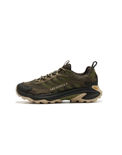 Мокасины Moab Speed 2 Olive в оливково-зеленом цвете, цвет Olive Green Merrell