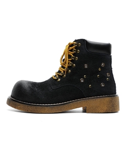 Кремовые ботинки Crew Martin мужские, цвет Beige Chi wolf