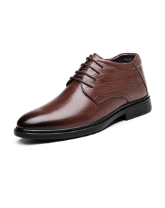 Темно-коричневые мужские ботинки, цвет Dark Brown Aokang