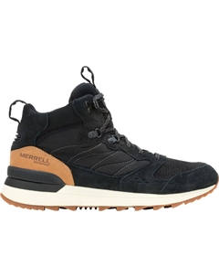 Альпийские 83 Recraft водонепроницаемые ботинки Mid мужские, Black Merrell