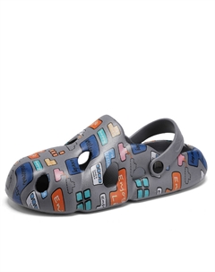 Клоги мужские серые, цвет Gray Kupe