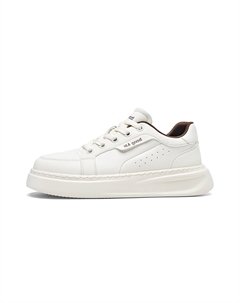 Низкие скейтерские кроссовки мужские бежево-коричневые, цвет Beige Brown Hla